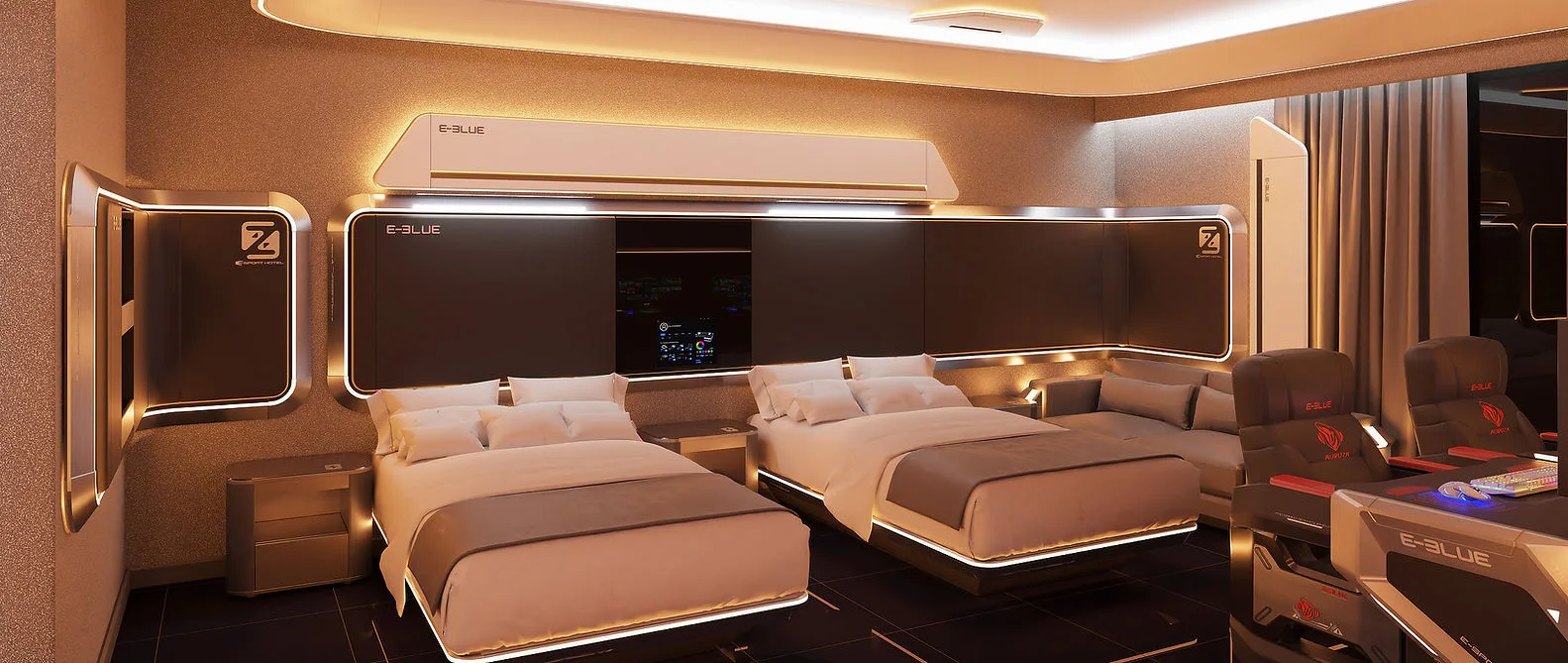 Gaming-bedroom concept